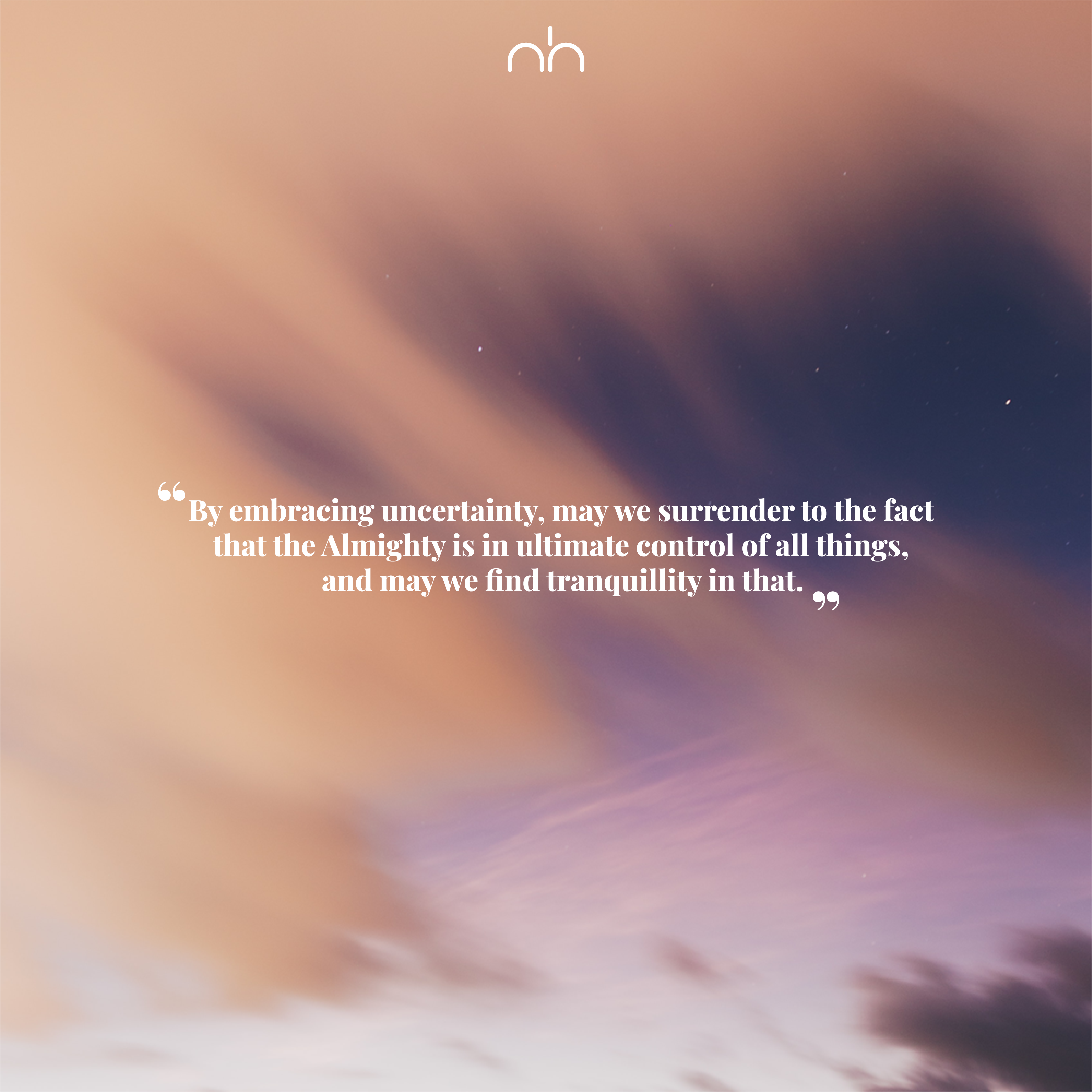 Embracing Uncertainty