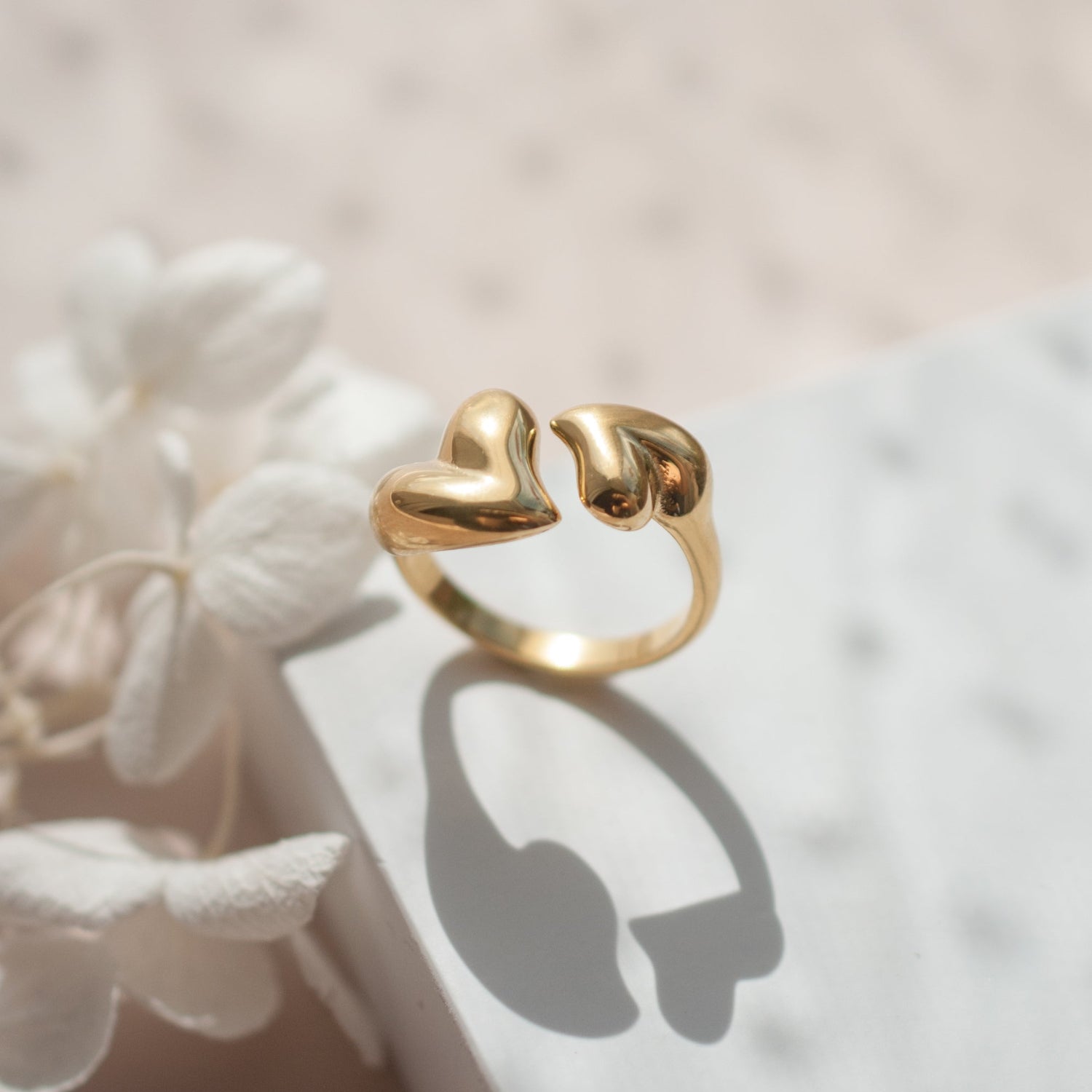 Dual Heart Ring