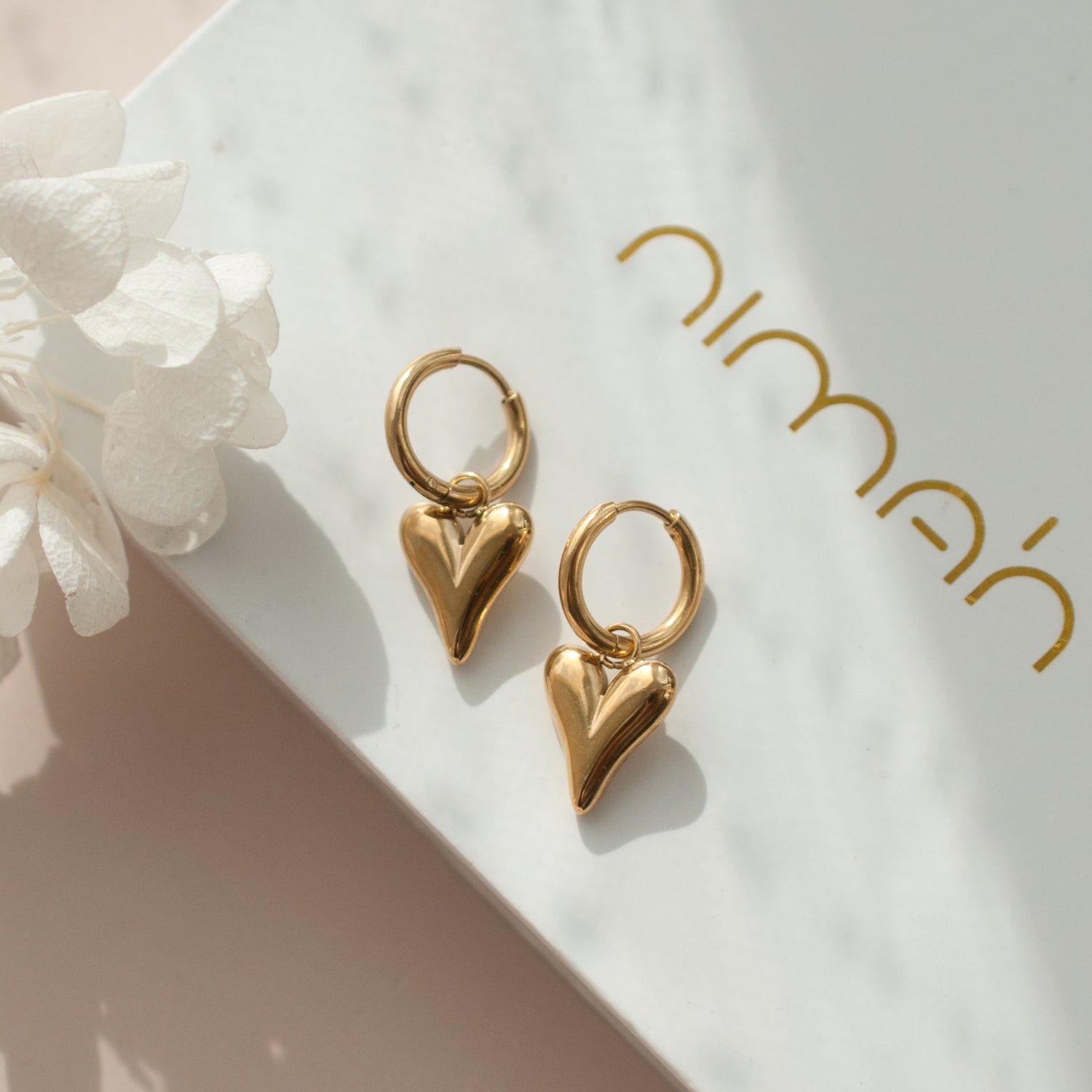Qalb Hoop Earrings