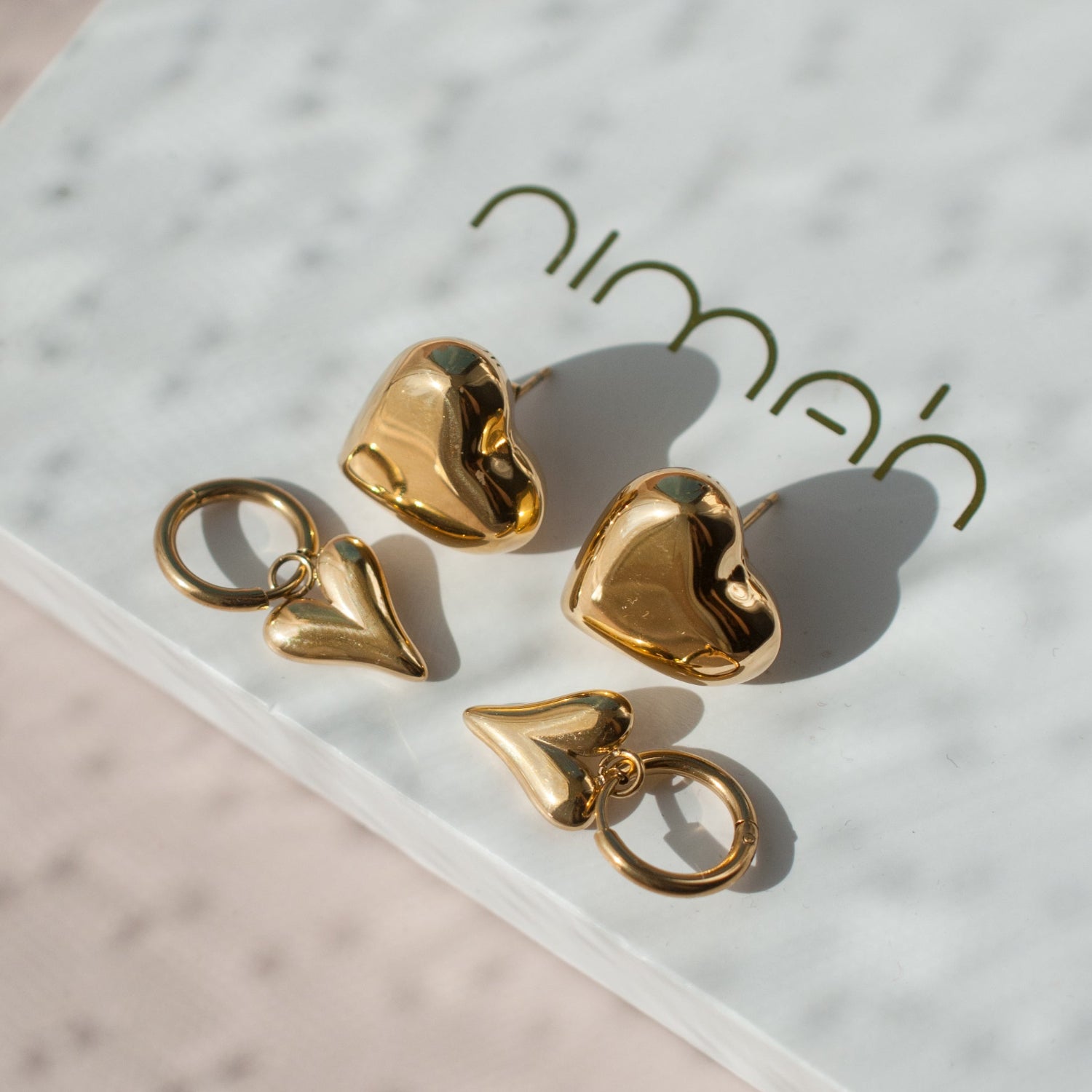 Qalb Hoop Earrings