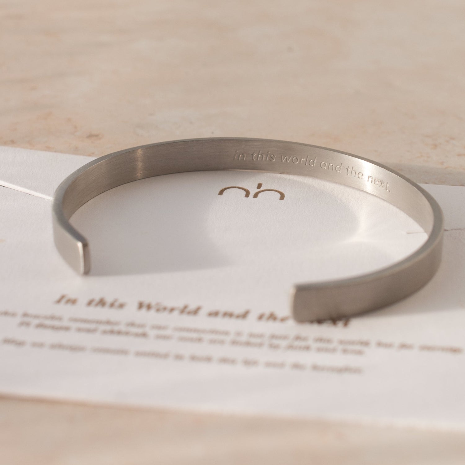 In this World and the Next | Cuff Bangle | Men