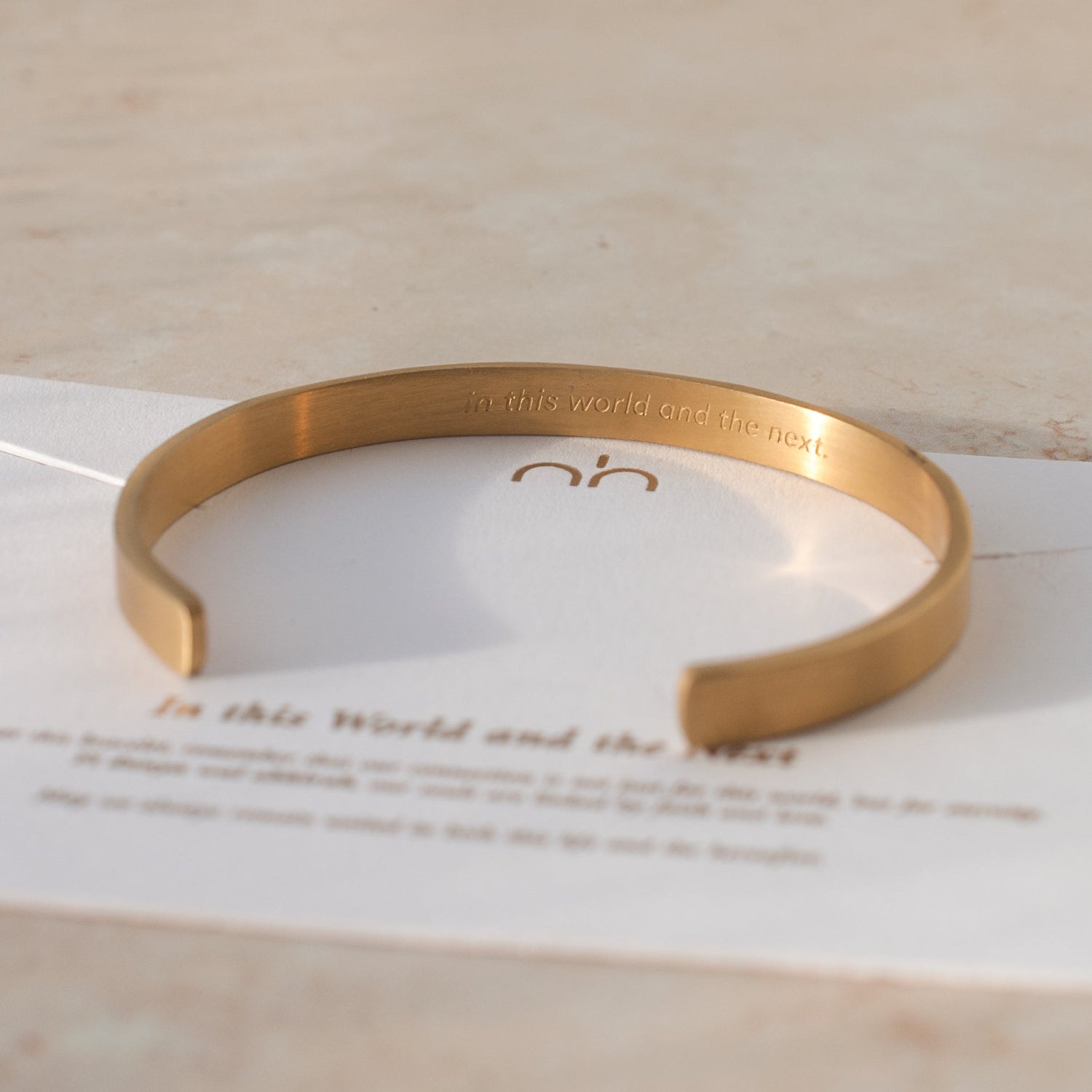 In this World and the Next | Cuff Bangle