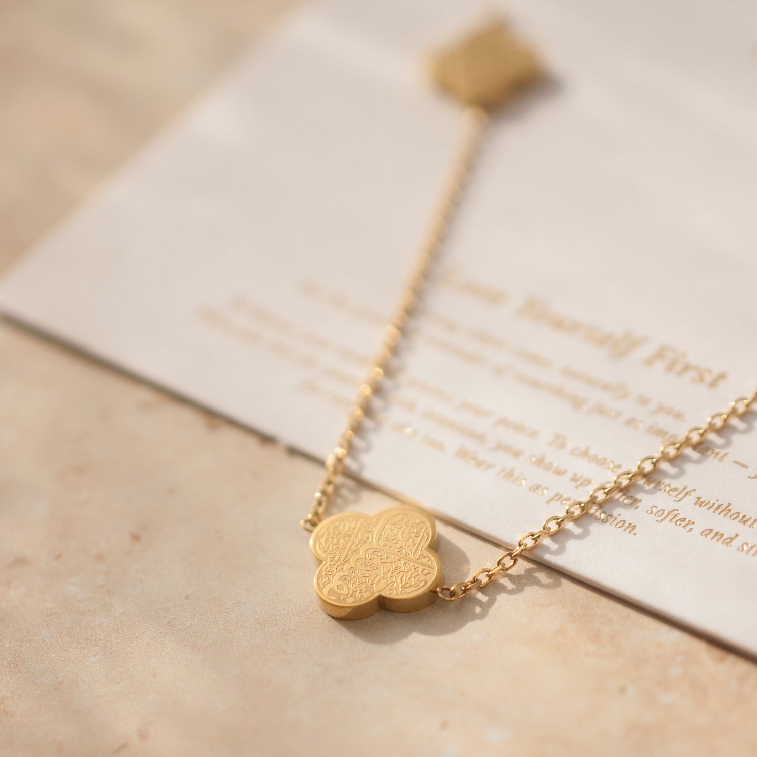 Love Yourself First Necklace