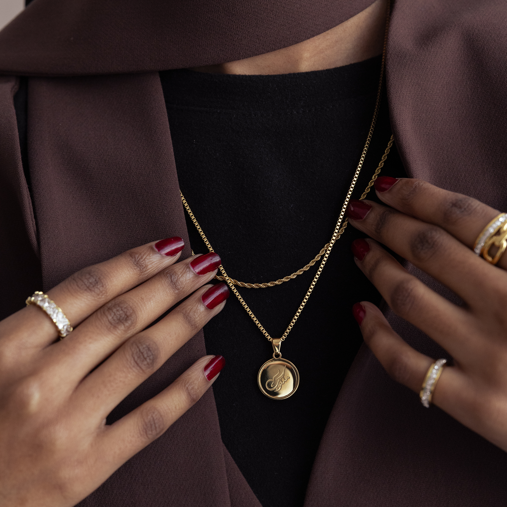 it's Written Necklace - Maktub