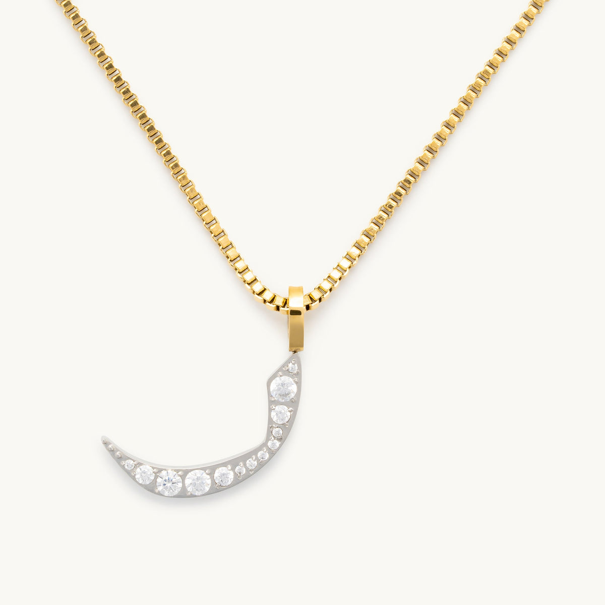Pavé Letter Necklace