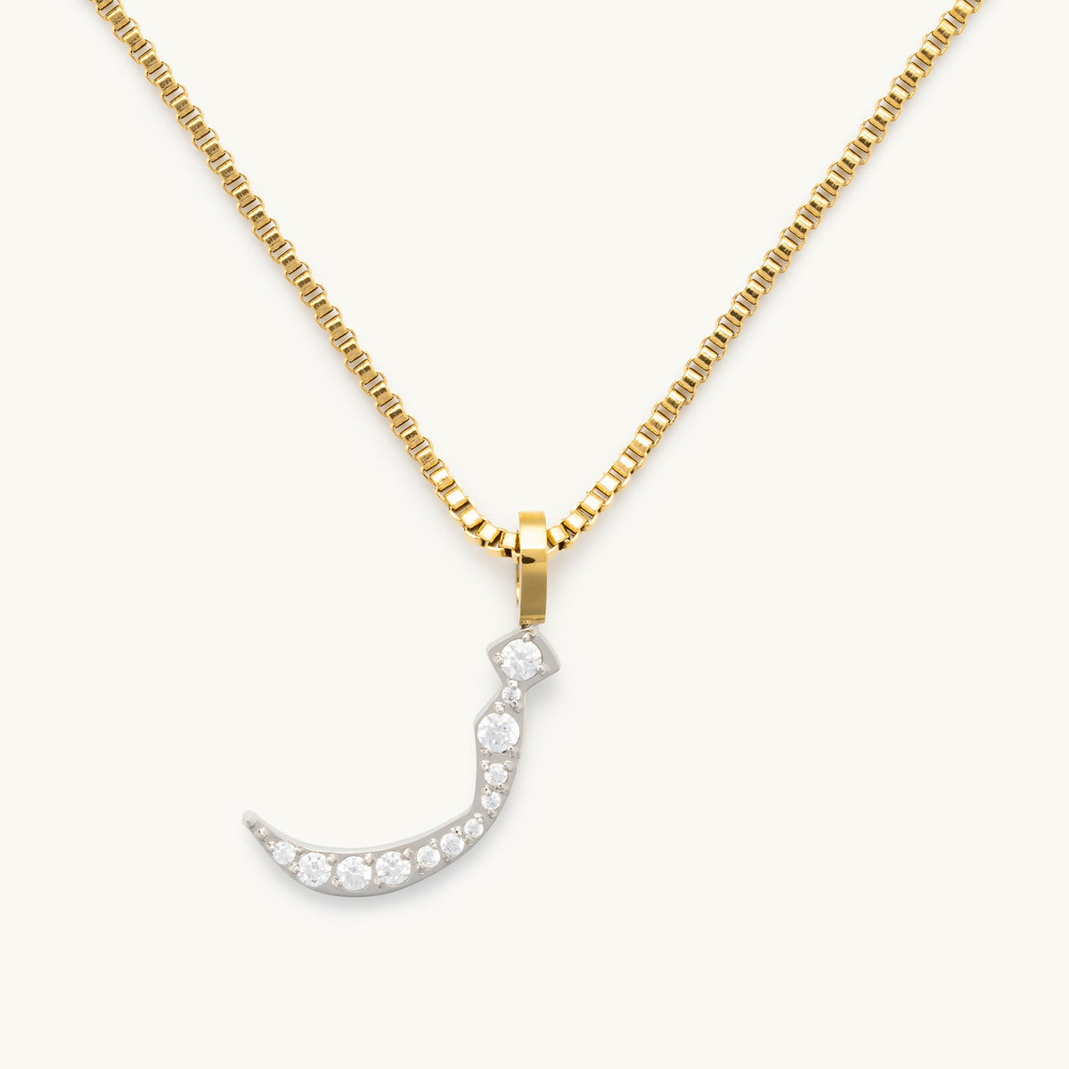 Pavé Letter Necklace