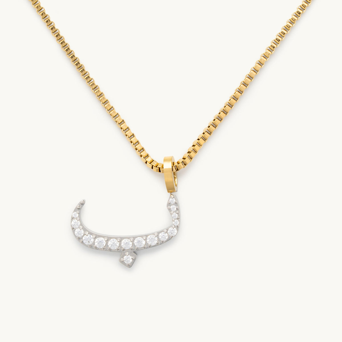 Pavé Letter Necklace
