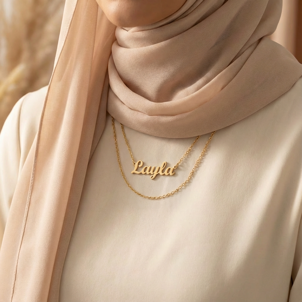 English Name Necklace - Personalised