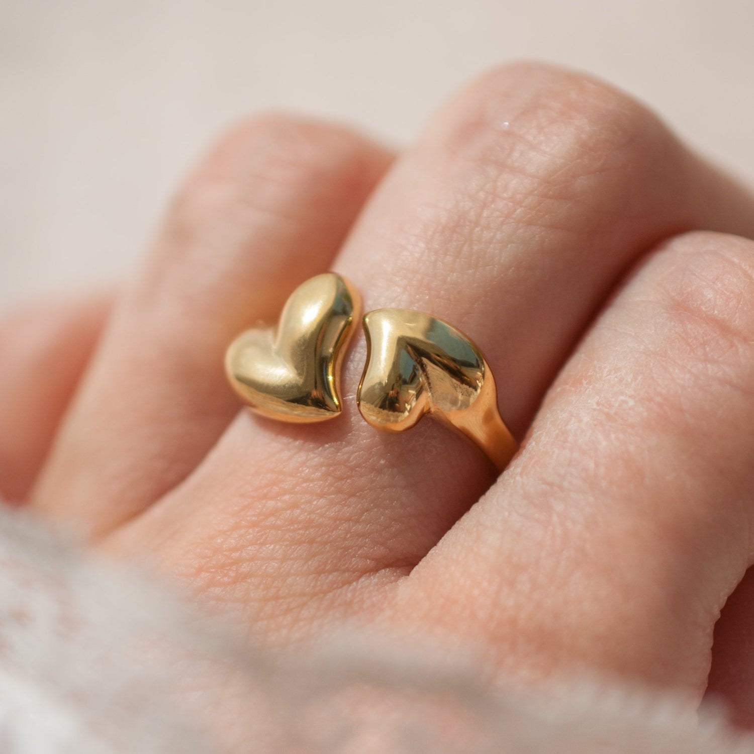 Dual Heart Ring