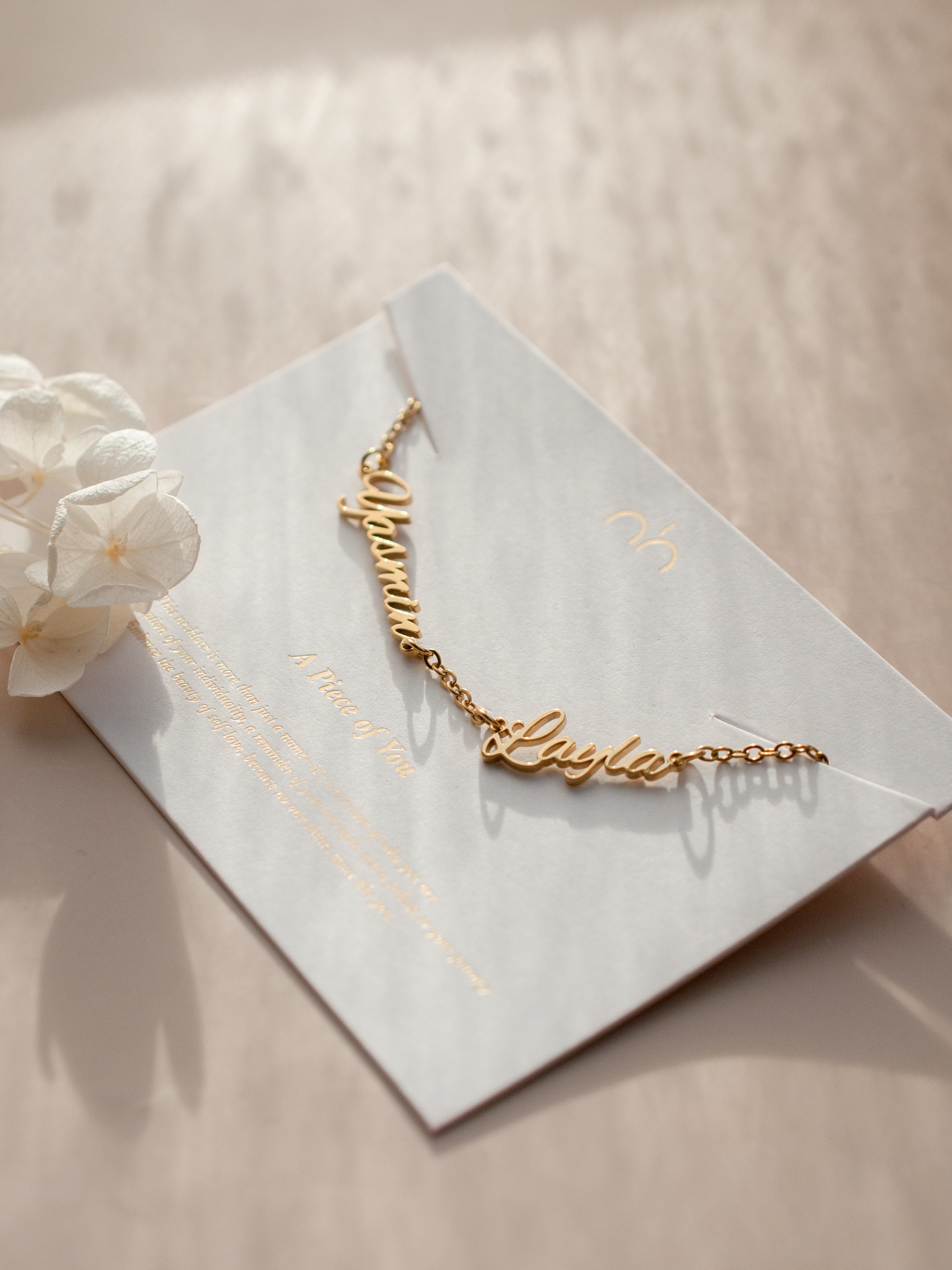 Multiple Name Necklace - Personalised