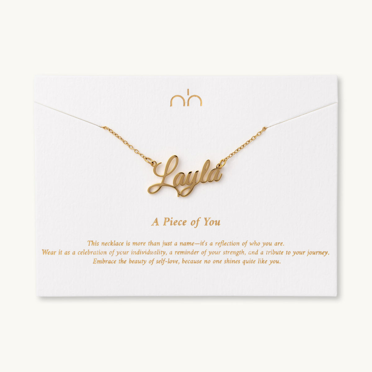 English Name Necklace - Personalised