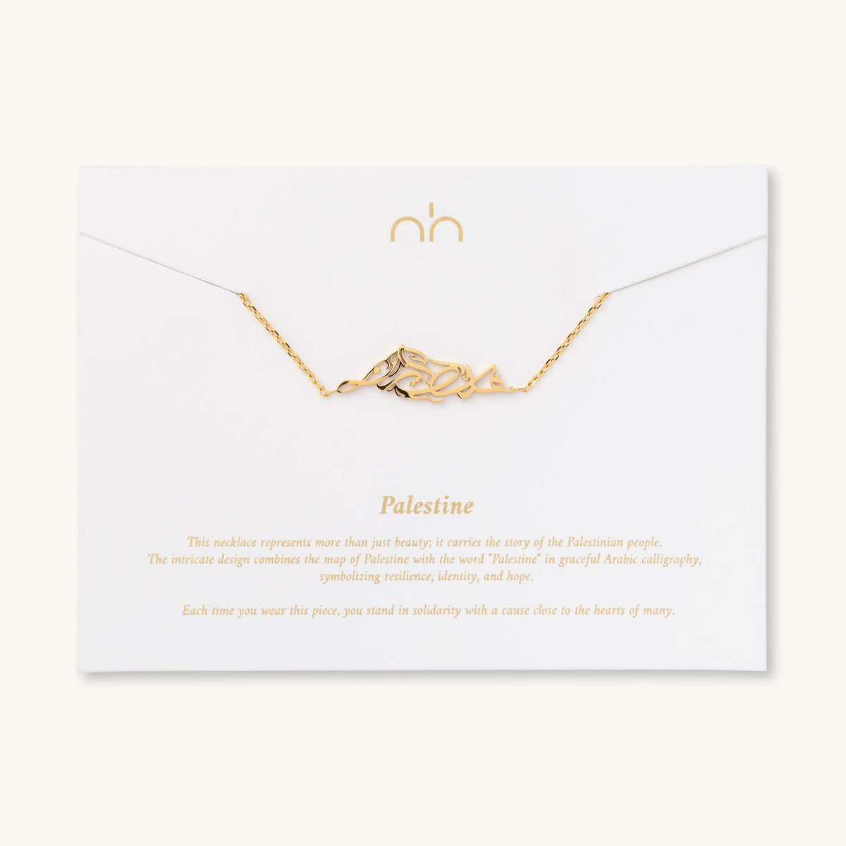 Palestine Map Bracelet
