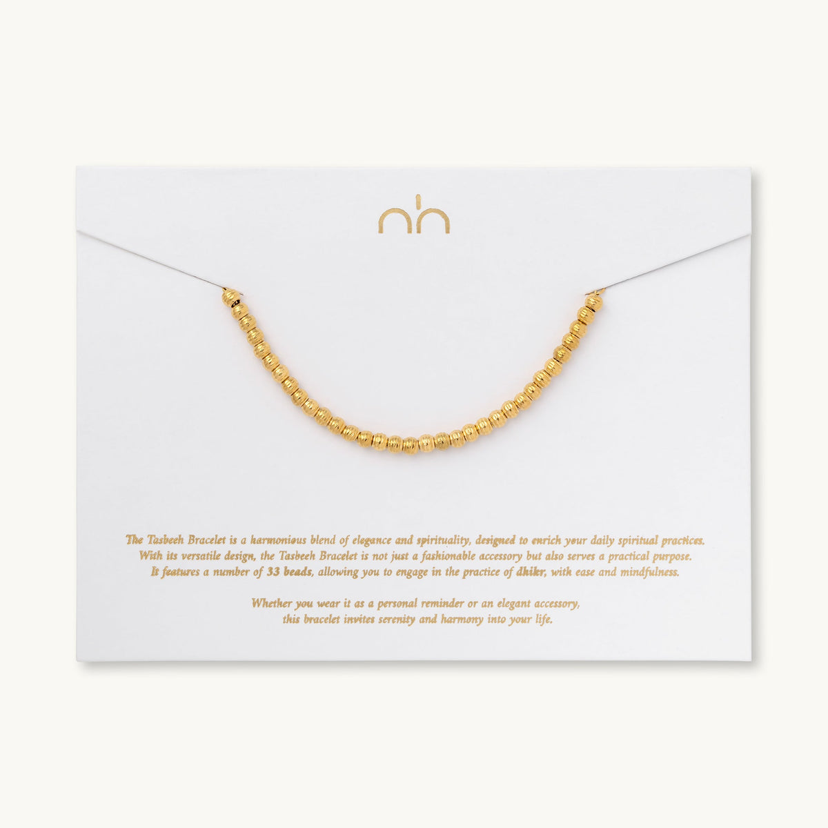 Tasbih Bracelet v2 | Dainty