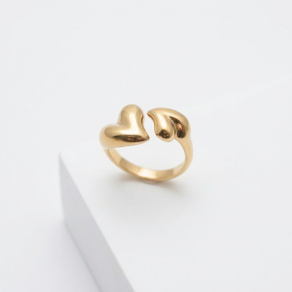 Dual Heart Ring